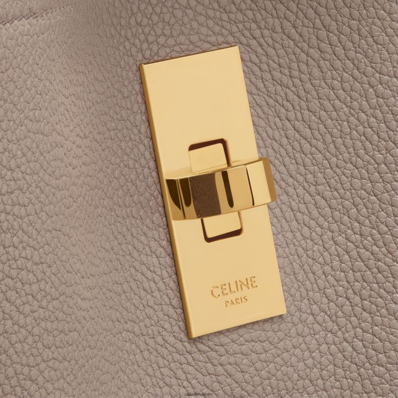 CELINE žene bucket 16 torba od gipke zrnaste teleće kože 3WED668 pribor kamenčić