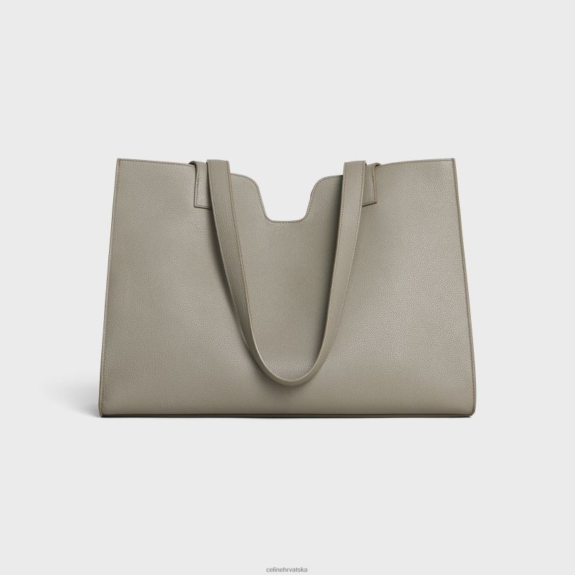 CELINE žene cabas 16 od gipke zrnaste teleće kože 3WED6149 pribor kamenčić