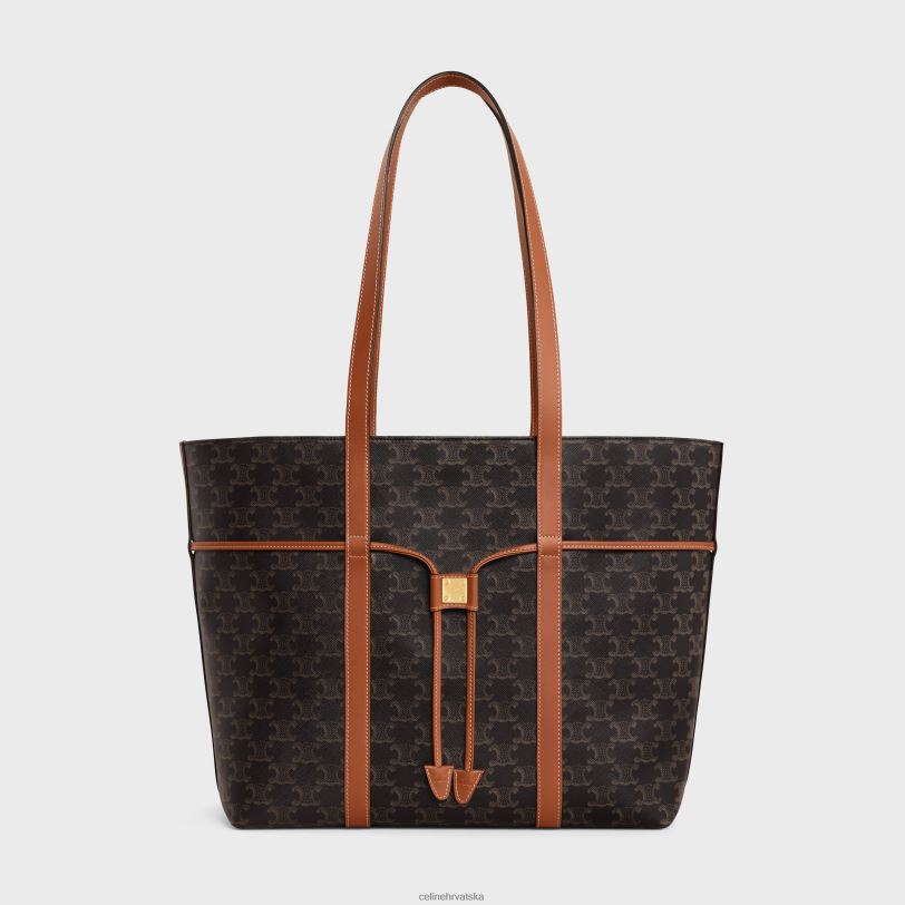 CELINE žene cabas vezica od triomphe platna i teleće kože 3WED6235 pribor preplanuli ten