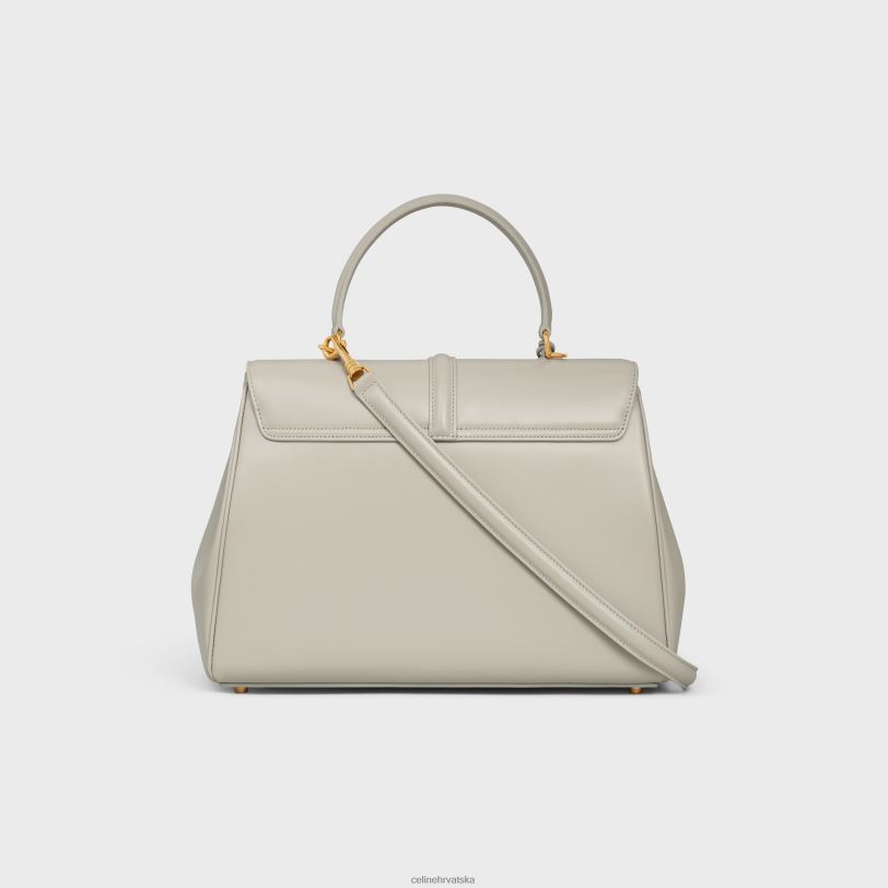 CELINE žene classique 16 torba od satinirane teleće kože 3WED6121 pribor svijetli kamen