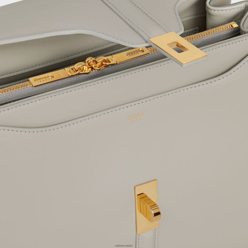 CELINE žene classique 16 torba od satinirane teleće kože 3WED6121 pribor svijetli kamen