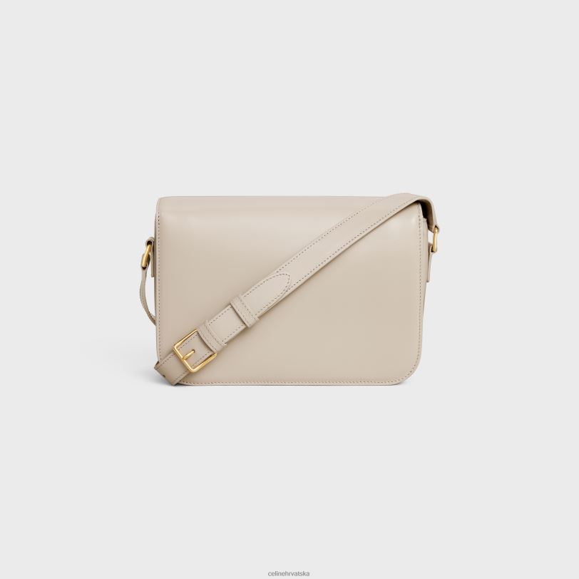 CELINE žene klasična triomphe torba od sjajne teleće kože 3WED644 pribor svijetli kamen