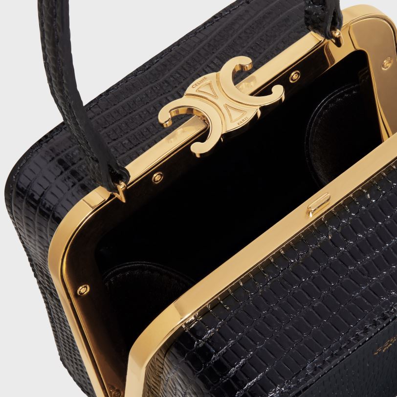 CELINE žene lana minaudiere u gušteru 3WED679 pribor crno