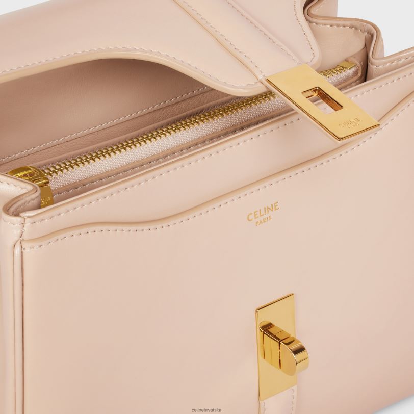 CELINE žene mala 16 torba od satinirane teleće kože 3WED6126 pribor gola