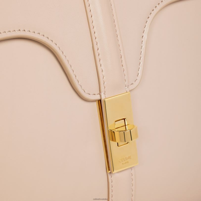 CELINE žene mala 16 torba od satinirane teleće kože 3WED6126 pribor gola