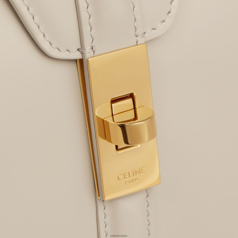 CELINE žene mala 16 torba od satinirane teleće kože 3WED6127 pribor svijetli kamen