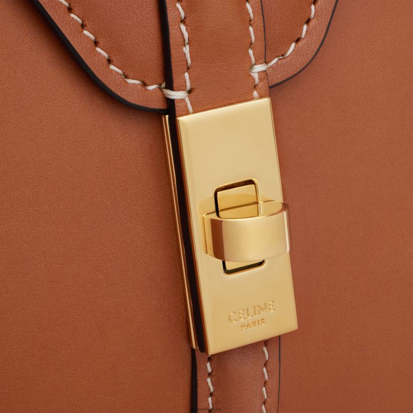 CELINE žene mini 16 od prirodne teleće kože 3WED665 pribor preplanuli ten
