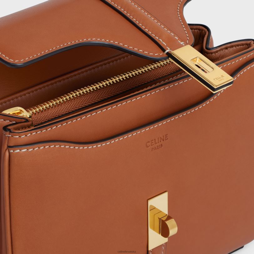 CELINE žene mini 16 od prirodne teleće kože 3WED665 pribor preplanuli ten