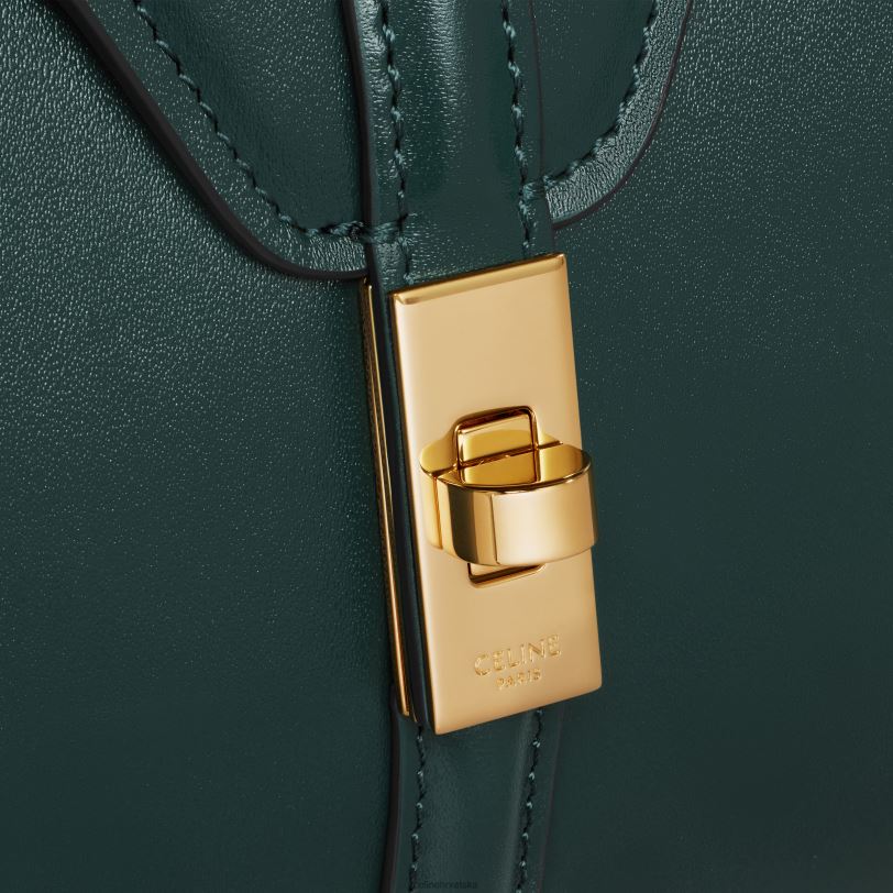 CELINE žene mini 16 od satinirane teleće kože 3WED6132 pribor amazonka