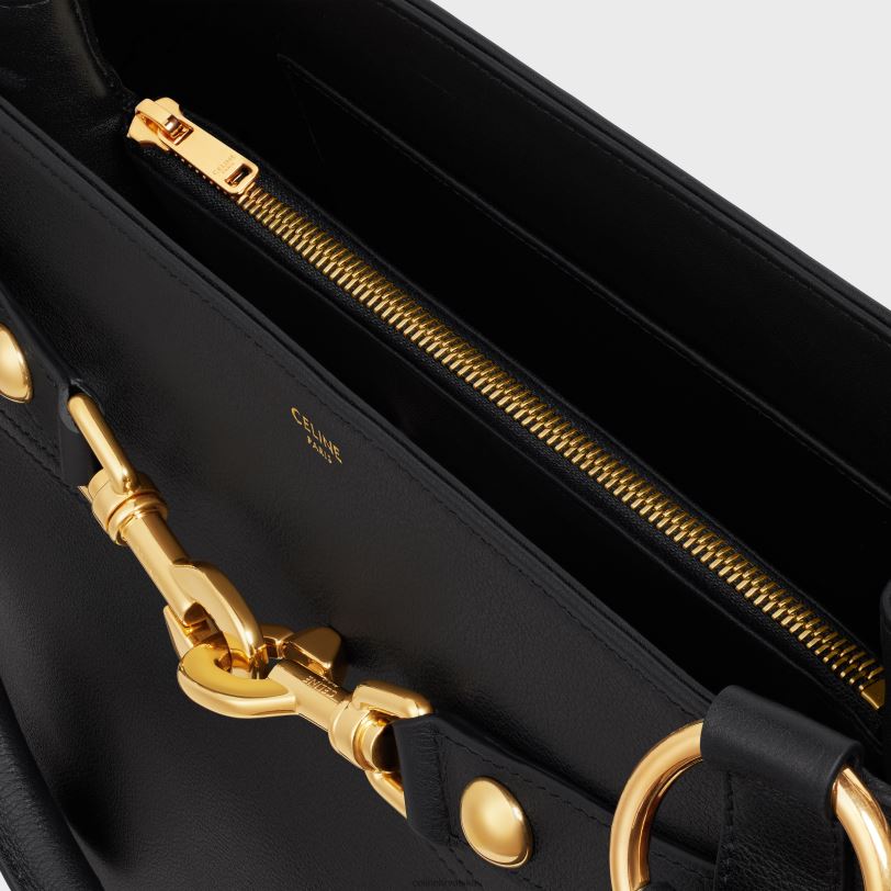 CELINE žene srednja annabel torba od mekane teleće kože 3WED6275 pribor crno