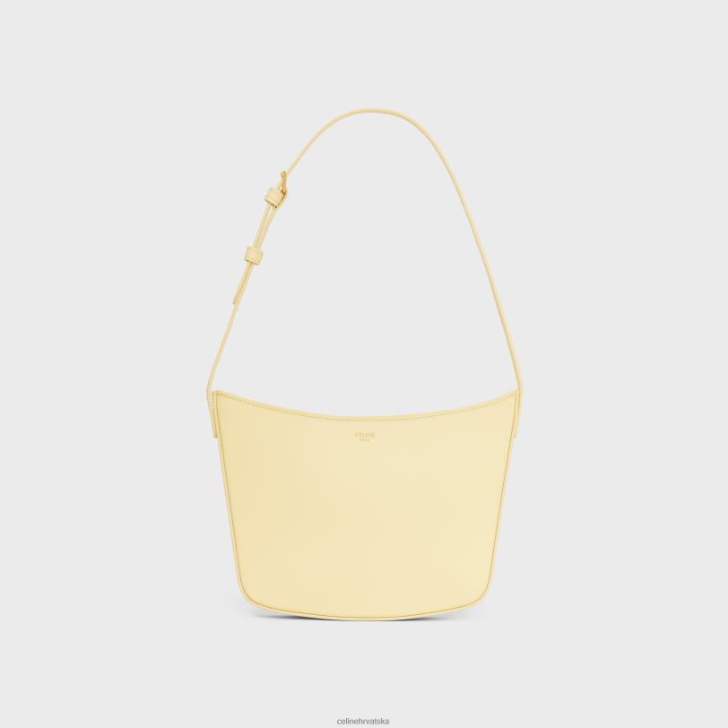 CELINE žene srednja croque torba od sjajne teleće kože 3WED6295 pribor sunčeva svjetlost