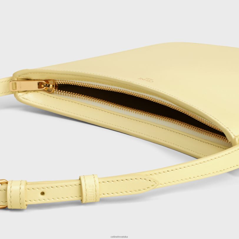 CELINE žene srednja croque torba od sjajne teleće kože 3WED6295 pribor sunčeva svjetlost