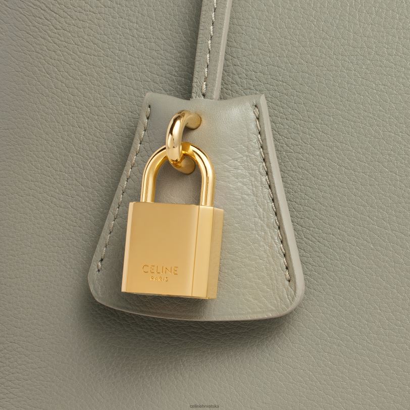 CELINE žene teen conti torba od meke teleće kože 3WED6162 pribor zelena glina