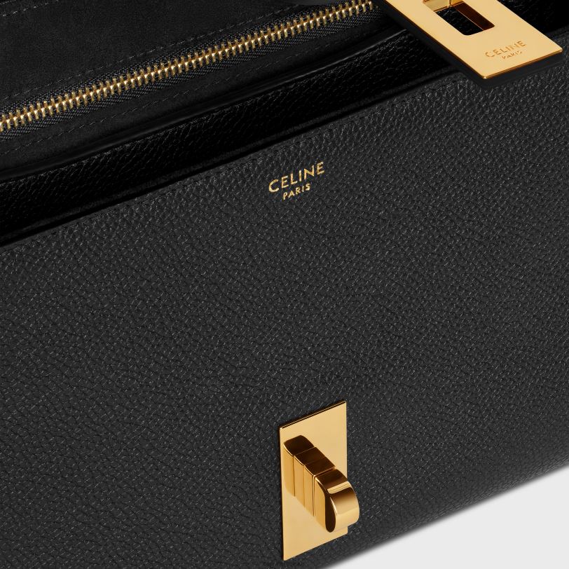 CELINE žene teen soft 16 od meke zrnaste teleće kože 3WED667 pribor crno