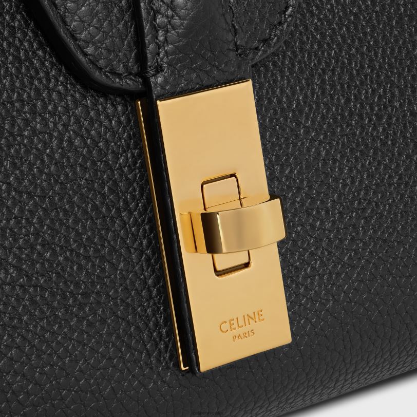 CELINE žene teen soft 16 od meke zrnaste teleće kože 3WED667 pribor crno