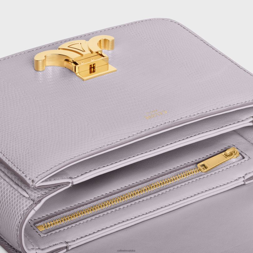 CELINE žene teen triomphe torba u gušteru 3WED6116 pribor svijetlo lila