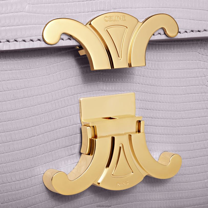 CELINE žene teen triomphe torba u gušteru 3WED6116 pribor svijetlo lila