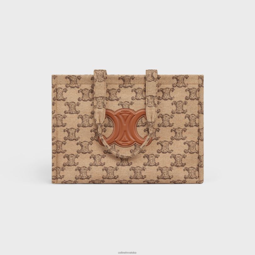 CELINE žene veliki cabas thais u tekstilu s triomfetom 3WED6243 pribor deva