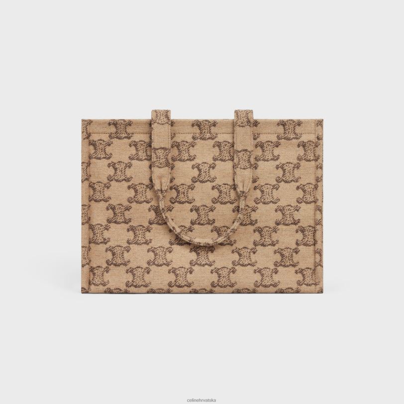 CELINE žene veliki cabas thais u tekstilu s triomfetom 3WED6243 pribor deva