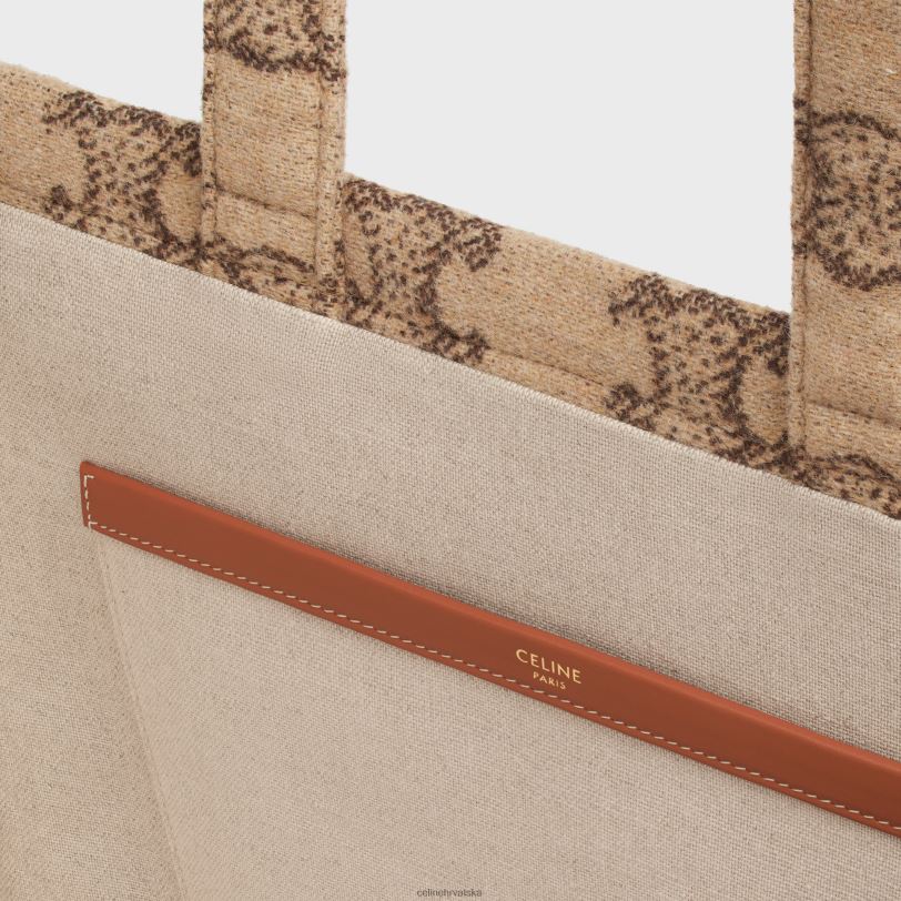 CELINE žene veliki cabas thais u tekstilu s triomfetom 3WED6243 pribor deva
