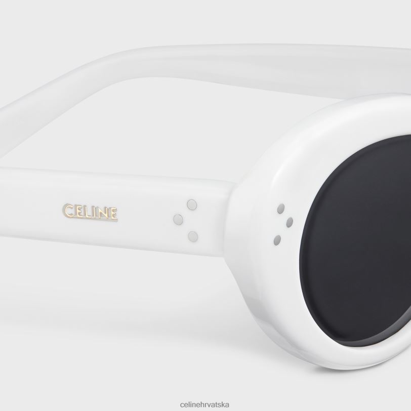 CELINE žene cat eye s193 sunčane naočale u acetatu 3WED61134 pribor bijela