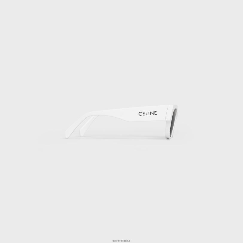 CELINE žene monochroms 01 sunčane naočale u acetatu 3WED61127 pribor bijela
