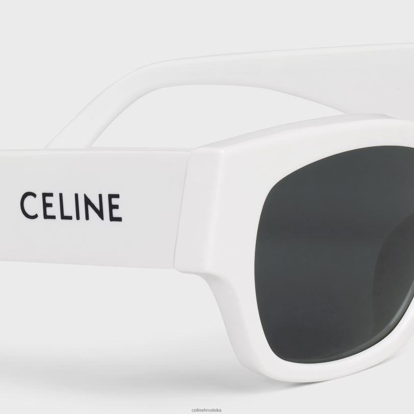 CELINE žene monochroms 01 sunčane naočale u acetatu 3WED61127 pribor bijela