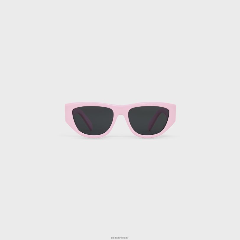 CELINE žene monochroms 06 sunčane naočale u acetatu 3WED61041 pribor svijetloružičasta