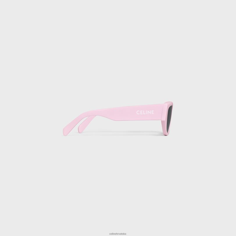 CELINE žene monochroms 06 sunčane naočale u acetatu 3WED61041 pribor svijetloružičasta