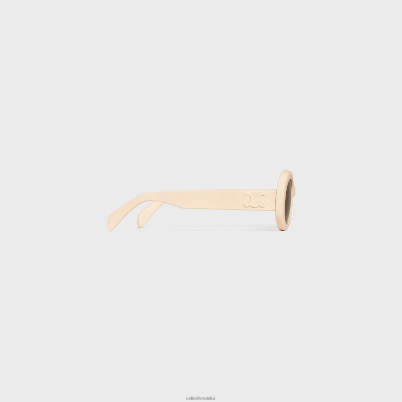 CELINE žene sunčane naočale triomphe 01 u acetatu 3WED61102 pribor slonovača