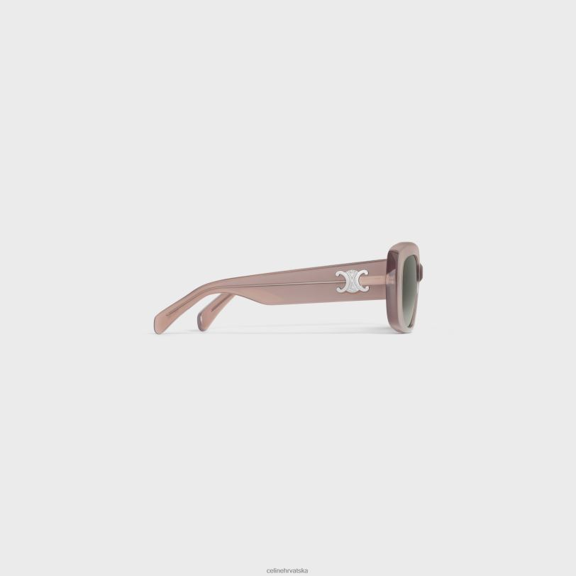 CELINE žene sunčane naočale triomphe 04 u acetatu 3WED61104 pribor mliječni lješnjak